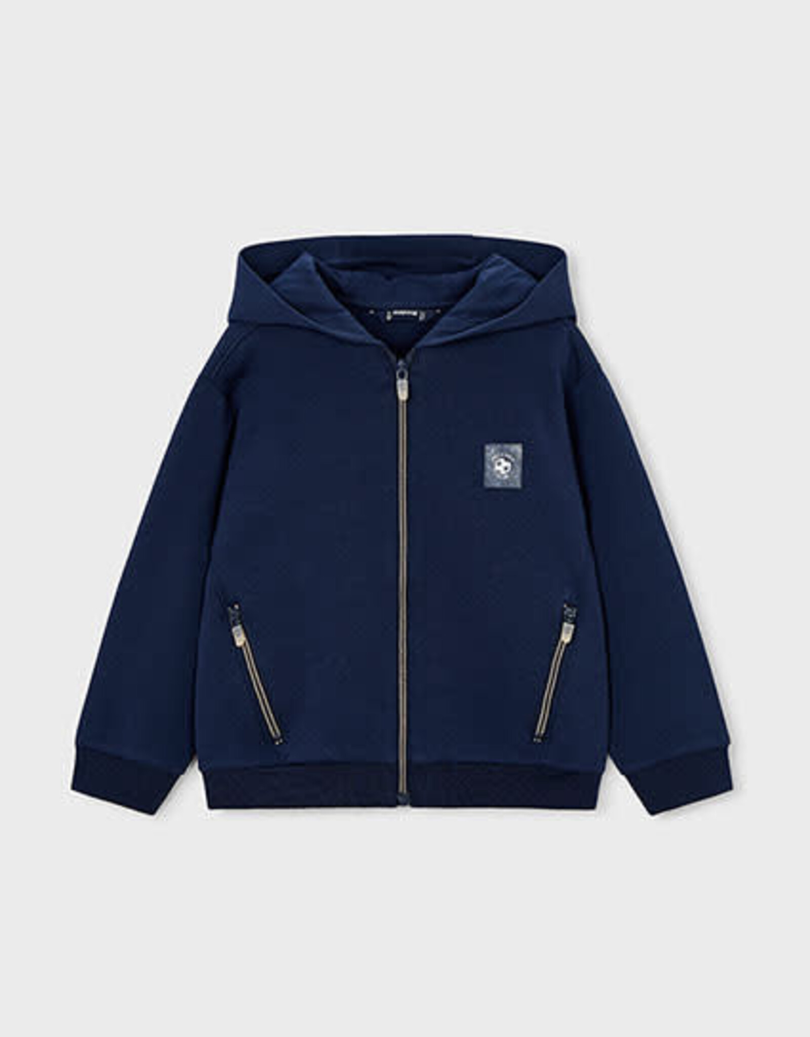 Mayoral Navy Sweatshirt w/Zipper