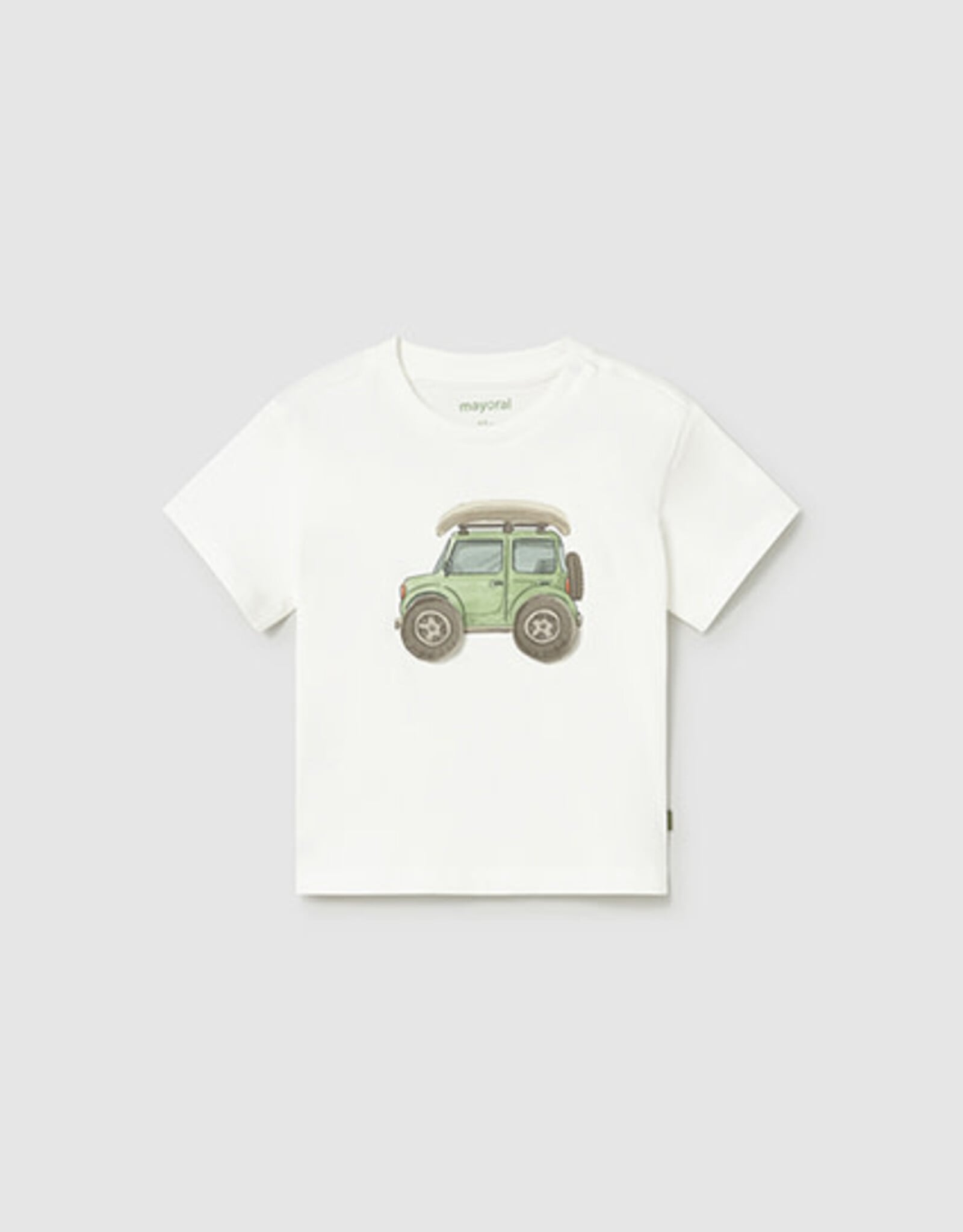 Mayoral Cream Adventure Jeep Shirt