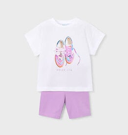 Mayoral Lilac Sneaker Leggings Set