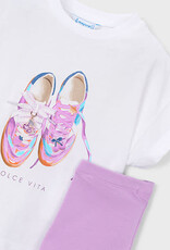 Mayoral Lilac Sneaker Leggings Set