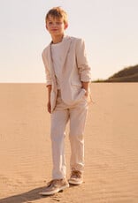 Mayoral Oat Linen Suiting Pants