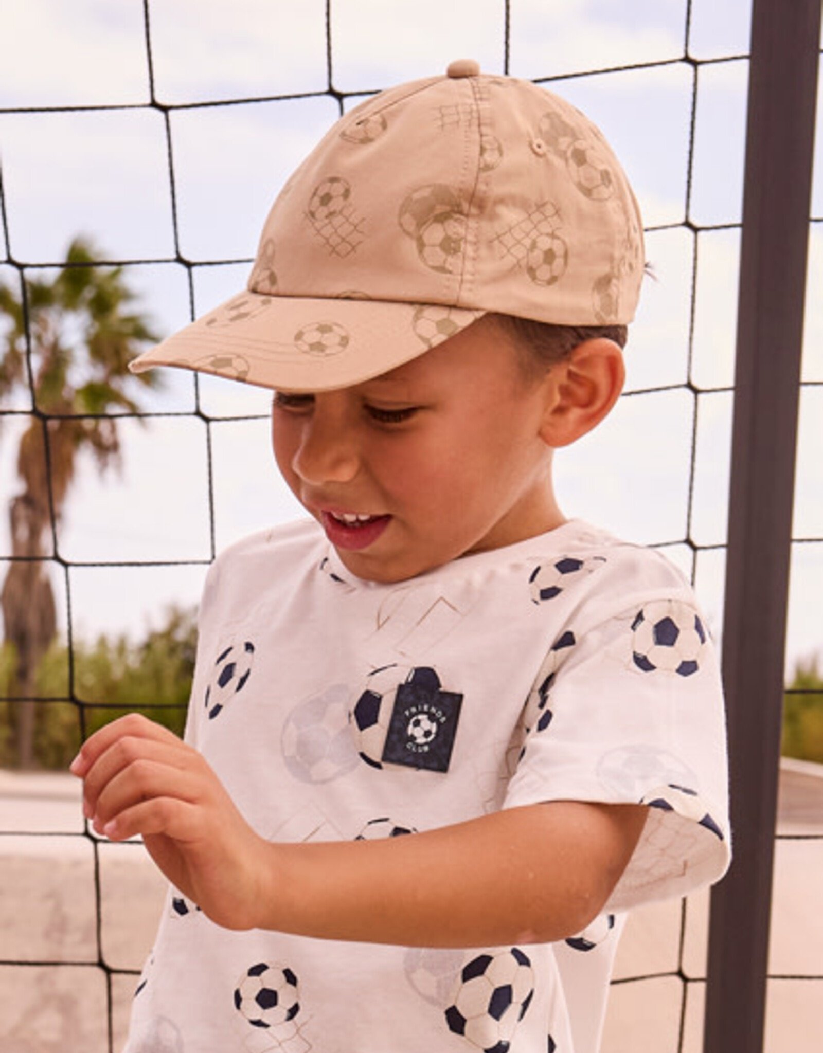 Mayoral Soccer Print Cap