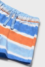 Mayoral Blue/Orange Stripe Shorts