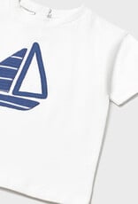 Mayoral Blue Sailboat Knit Set