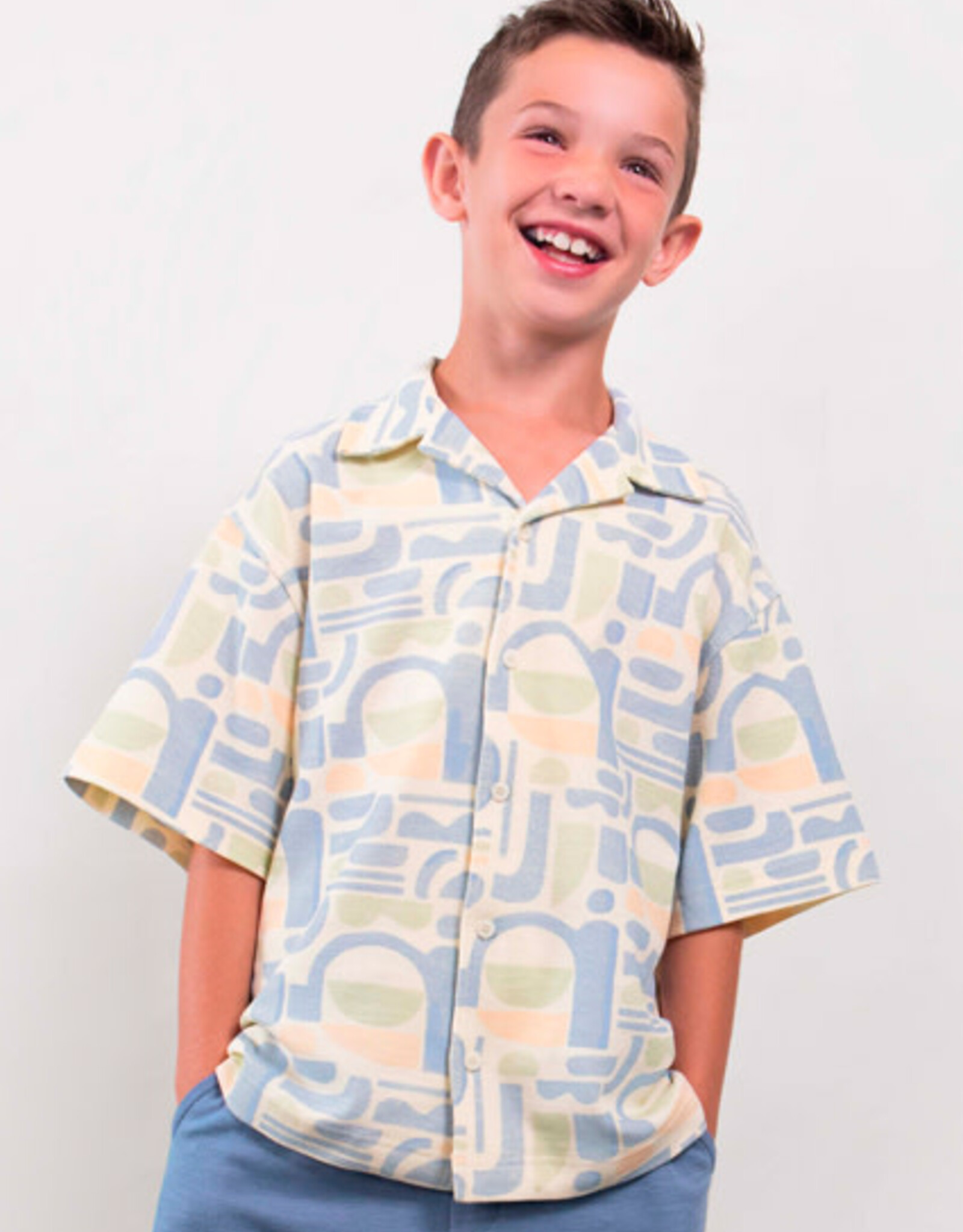 Mayoral Universal Printed Knit Shirt