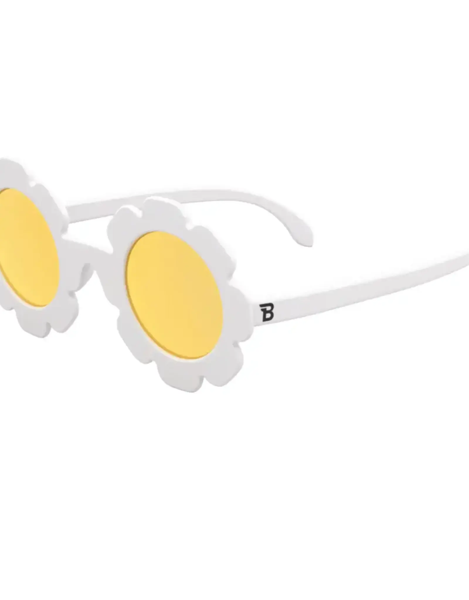 Babiators Polarized Flower: Daisy Yellow Mirrored Lenses