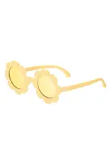 Babiators Polarized Flower: Sun Ray Yellow Mirrored Lenses