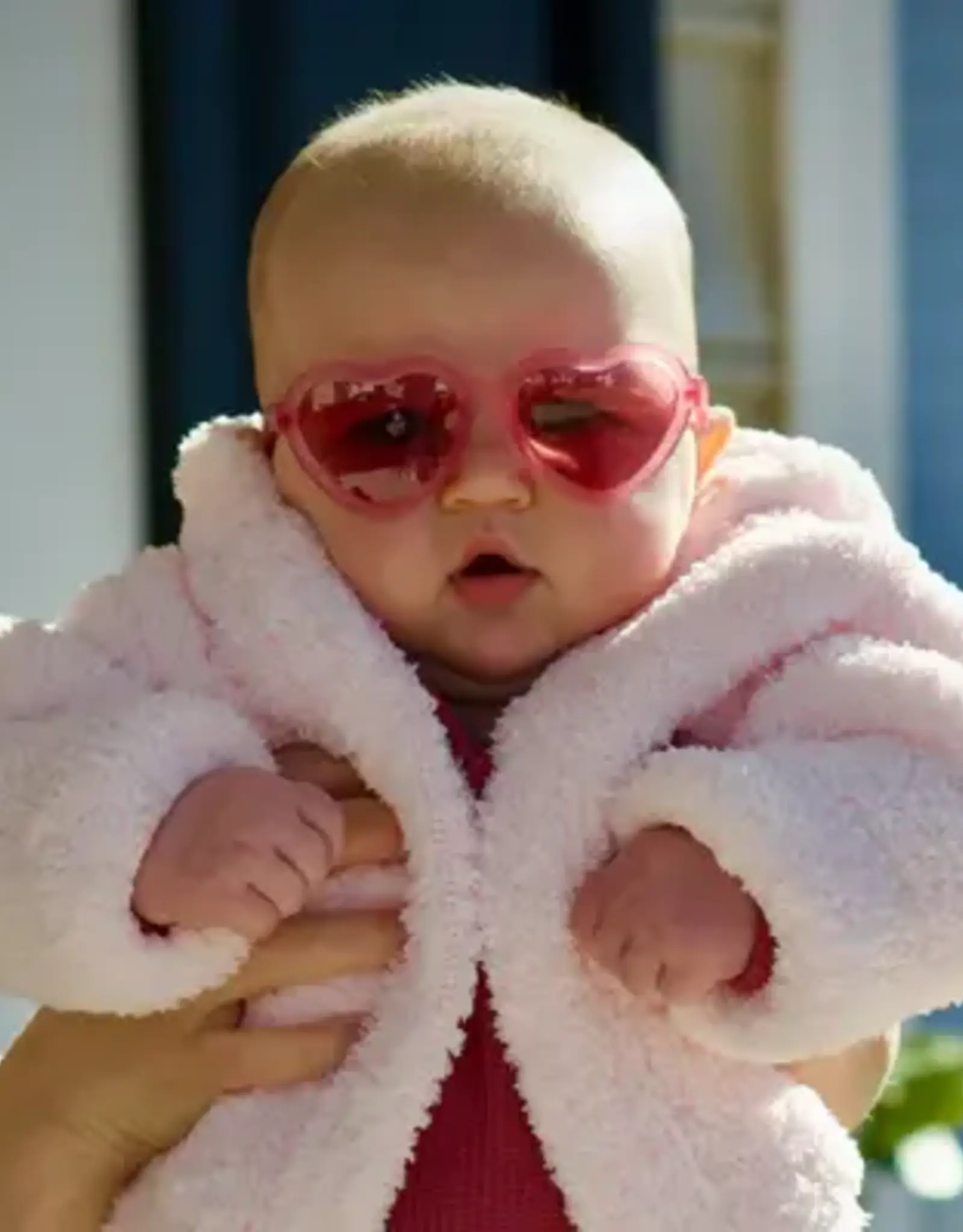 Babiators Original Hearts: Fuchsia Haze Pink Mirrored Lenses