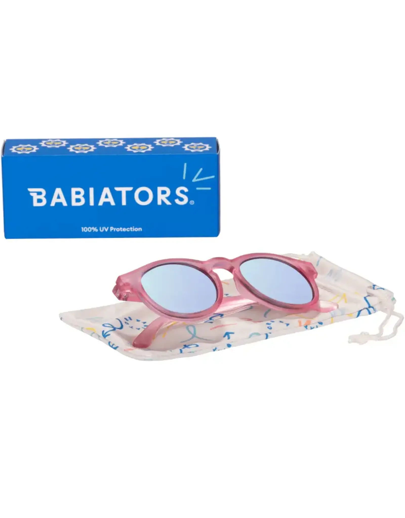 Babiators Original Keyhole: Fuchsia Haze Purple Mirrored Lenses