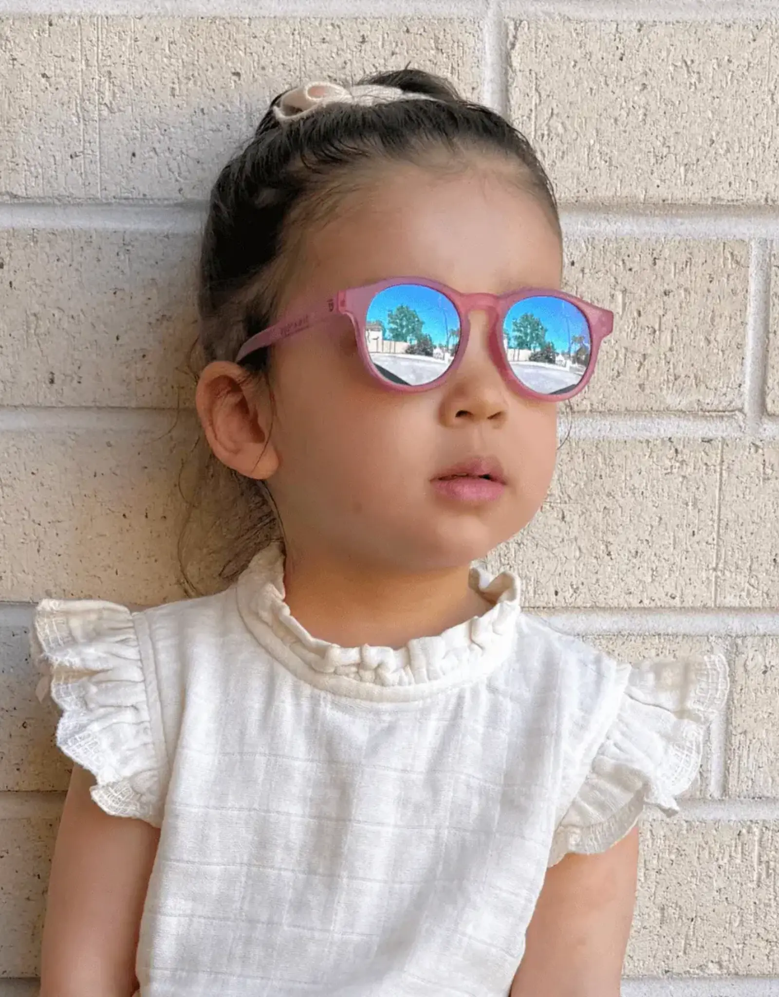 Babiators Original Keyhole: Fuchsia Haze Purple Mirrored Lenses