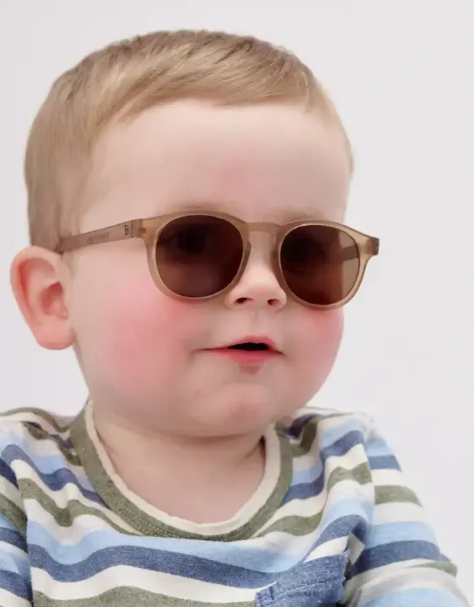 Babiators Original Keyhole: Cocoa Cloud Amber Lenses