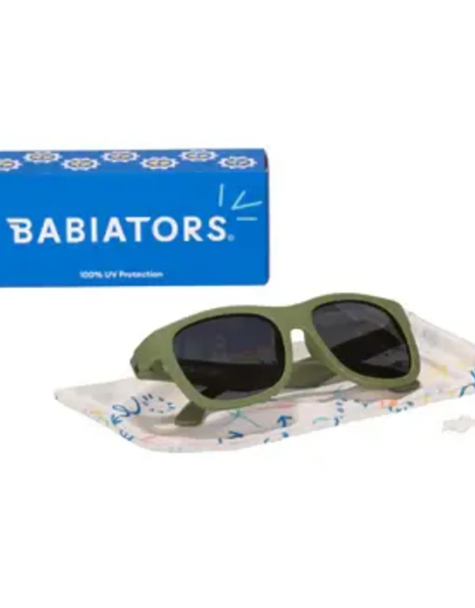 Babiators Original Navigator: Wild Moss Amber Lenses