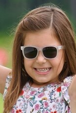 Babiators Original Navigator: Silver Shimmer Smoke Lenses