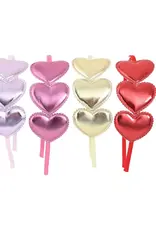Bows Arts Metallic Heart Headband