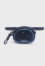 Abel & Lula Sequins Bum Bag in Navy