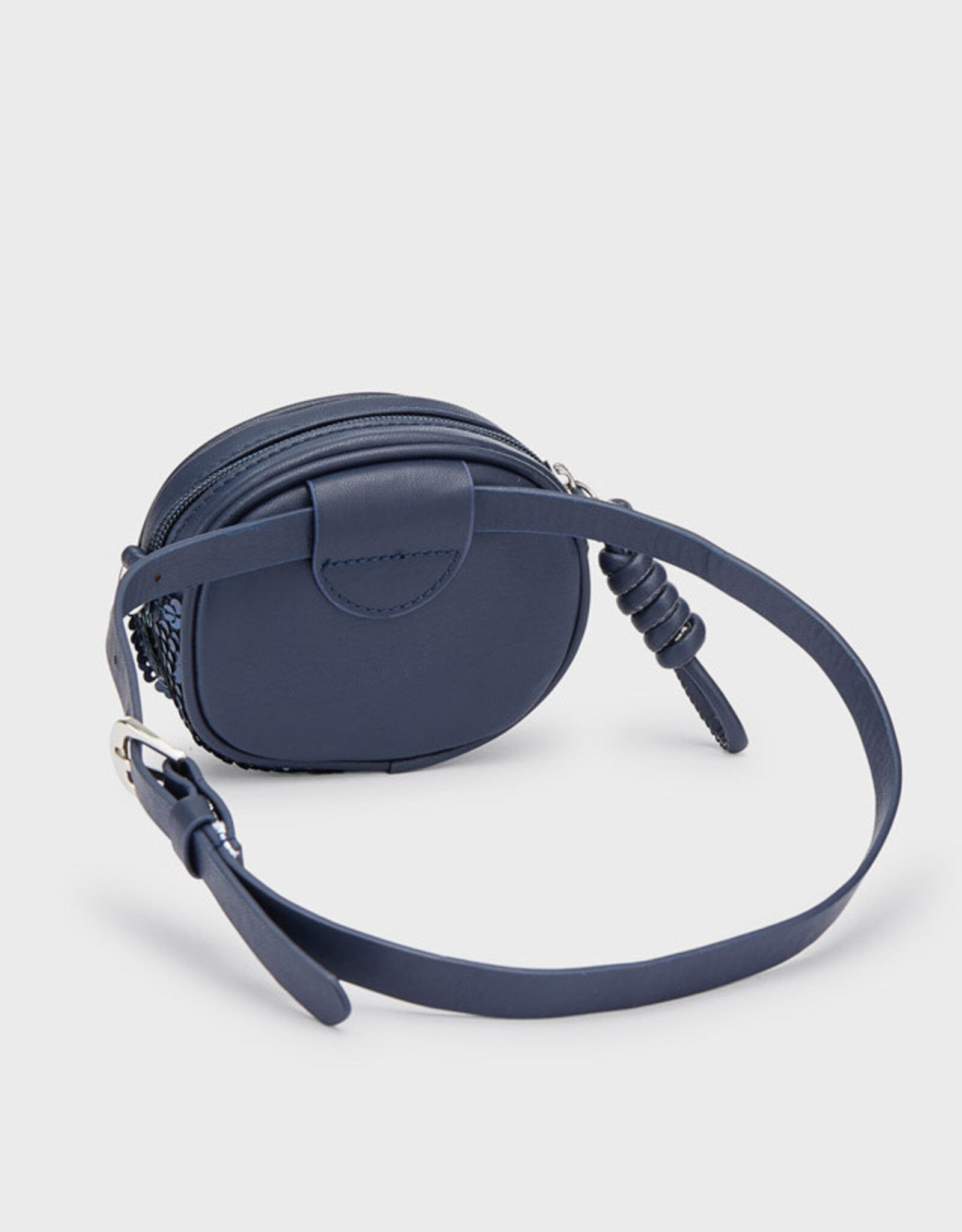 Abel & Lula Sequins Bum Bag in Navy