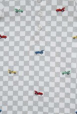 Little Me Racecar Romper & Hat