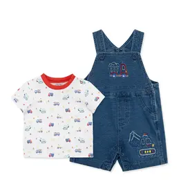 Little Me Construction Shortall Set