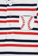 Little Me Baseball Short Set