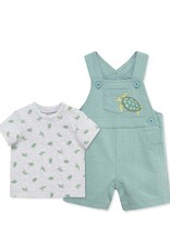 Little Me Turtle Shortall Set