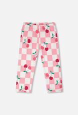 Deux Par Deux Cherry Print Capri