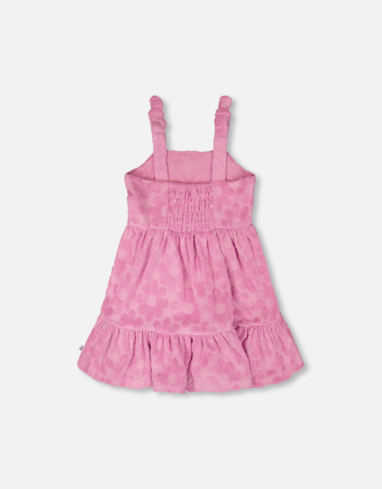 Deux Par Deux Lilac Flowers Beach Dress
