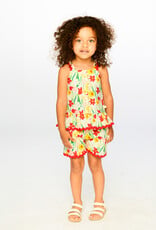 Deux Par Deux Daffodils Viscose Top