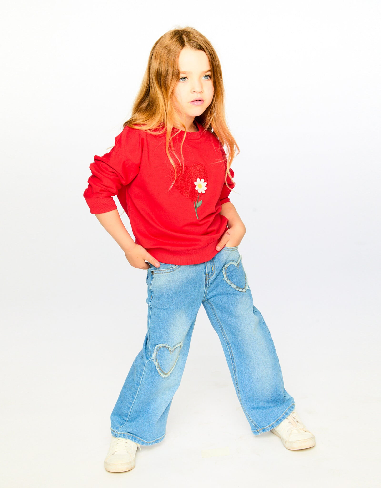 Deux Par Deux High Risk Red Sweatshirt