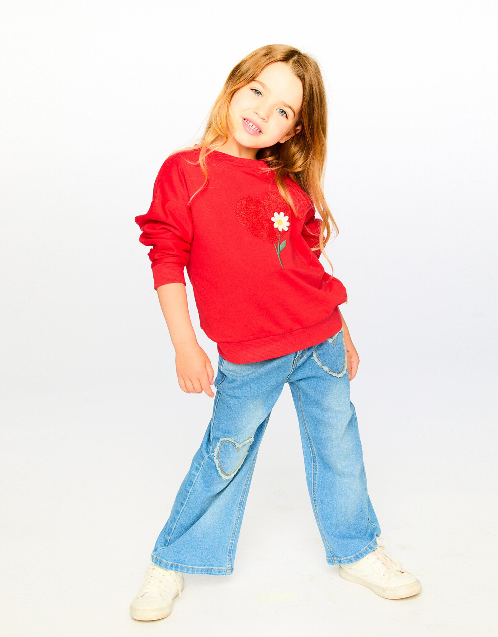 Deux Par Deux High Risk Red Sweatshirt