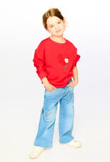 Deux Par Deux High Risk Red Sweatshirt