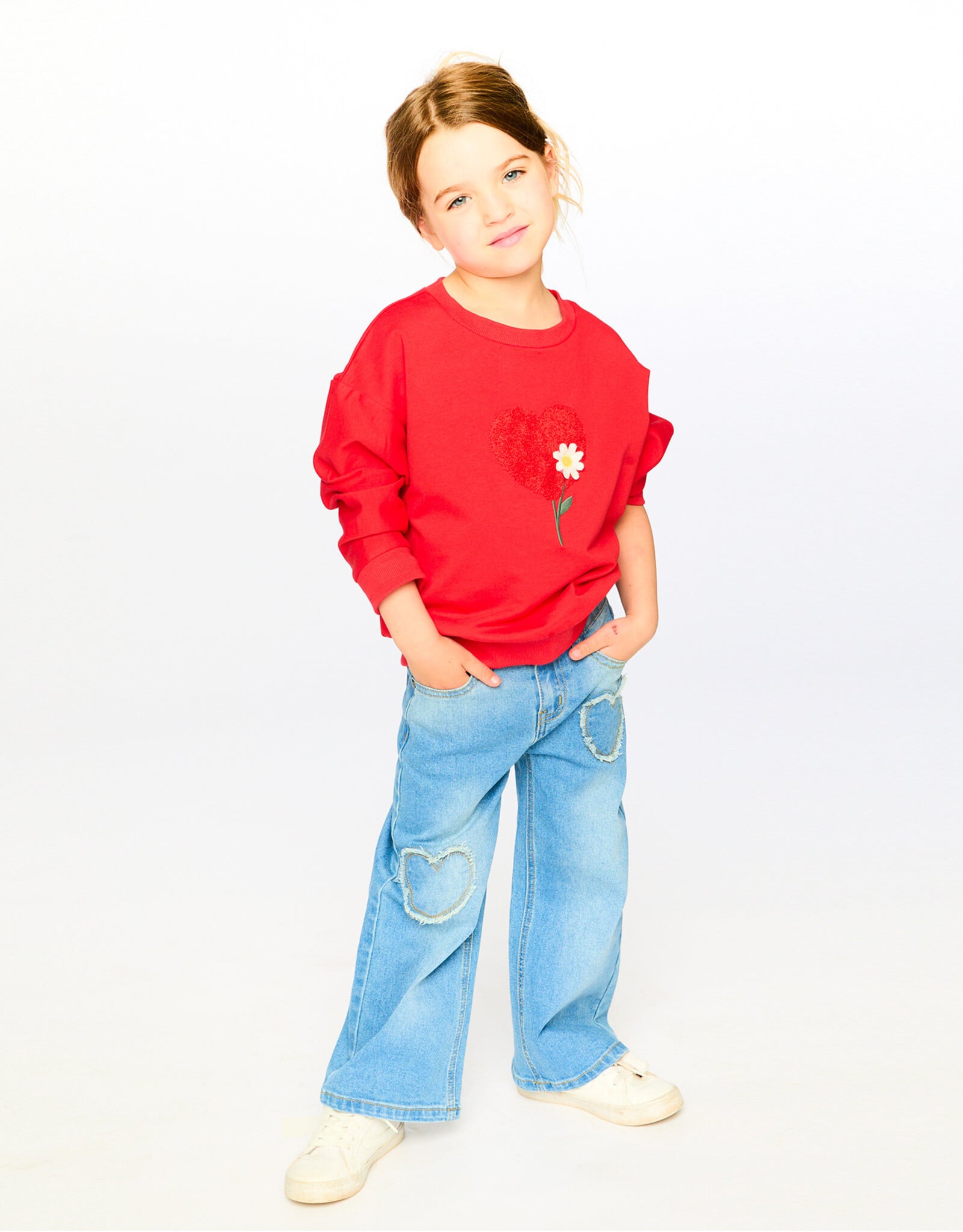 Deux Par Deux High Risk Red Sweatshirt