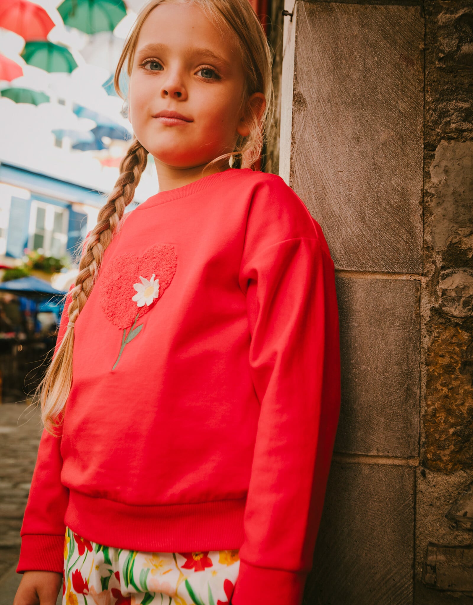 Deux Par Deux High Risk Red Sweatshirt