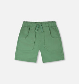 Deux Par Deux Feldspar Parachute Short w/Patch Pockets