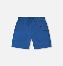 Deux Par Deux Blue Ash Parachute Short w/Patch Pockets
