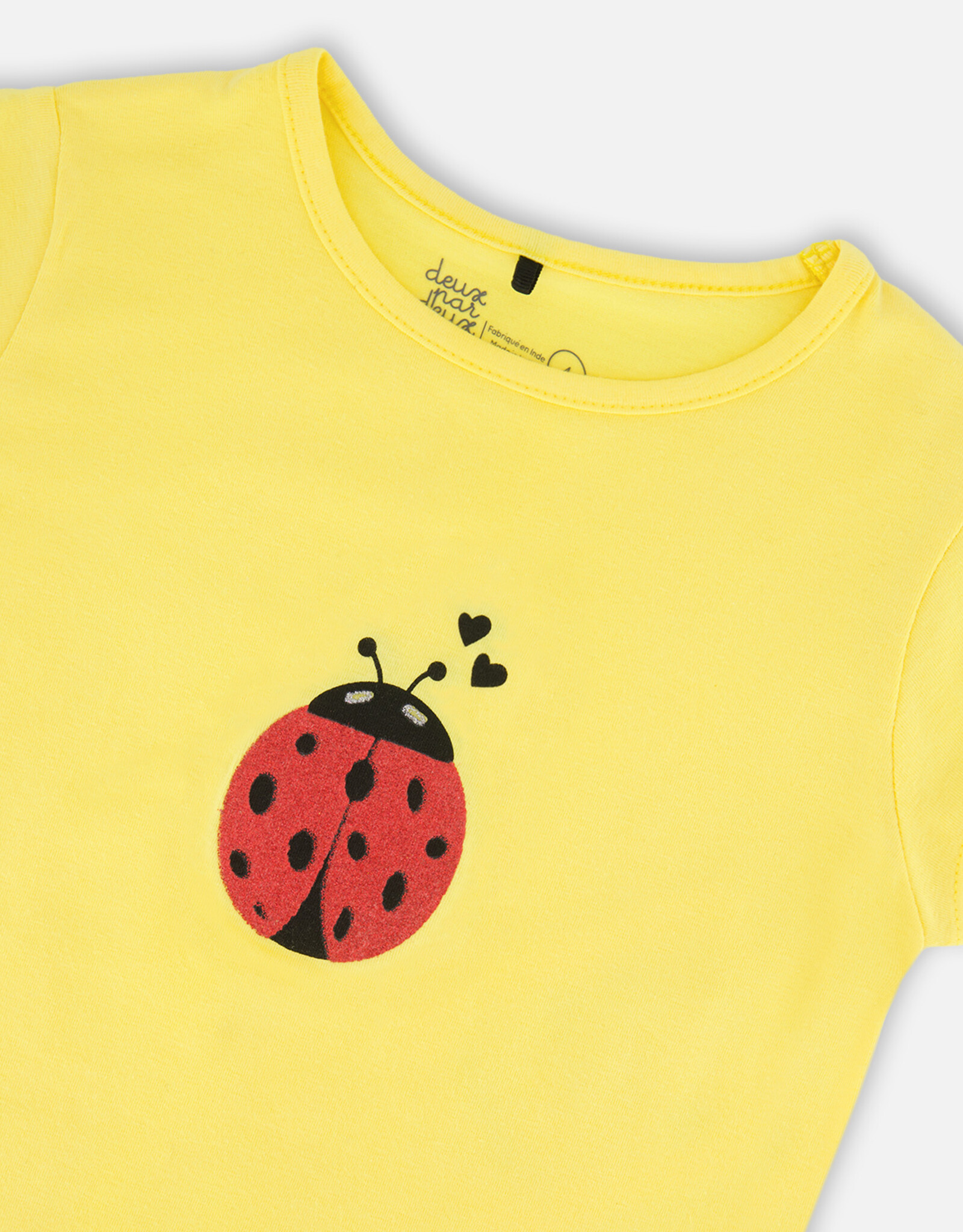 Deux Par Deux Lemon Ladybug T-Shrt