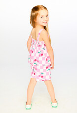 Deux Par Deux Cherry Print Romper