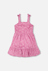 Deux Par Deux Lilac Flowers Beach Dress