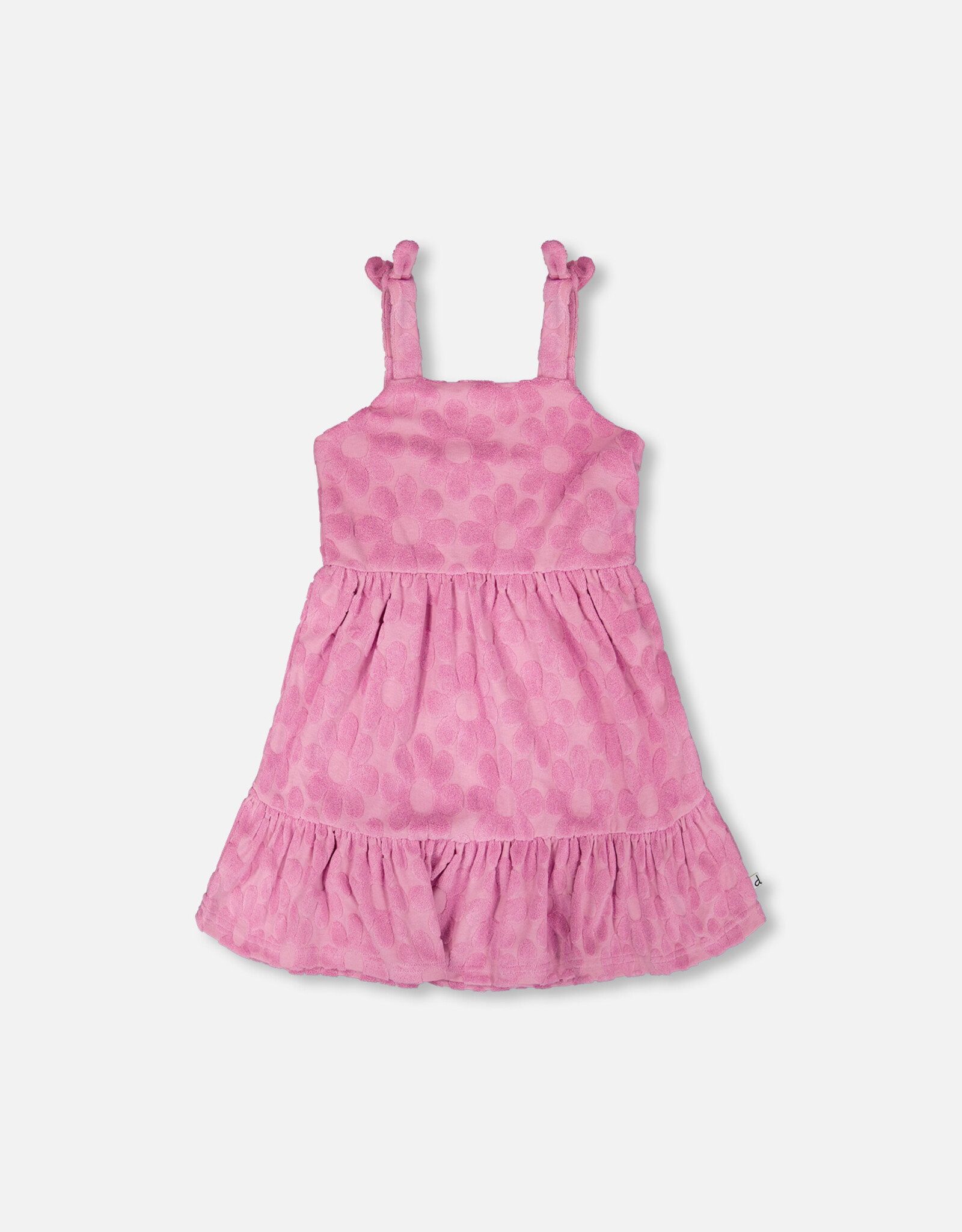 Deux Par Deux Lilac Flowers Beach Dress
