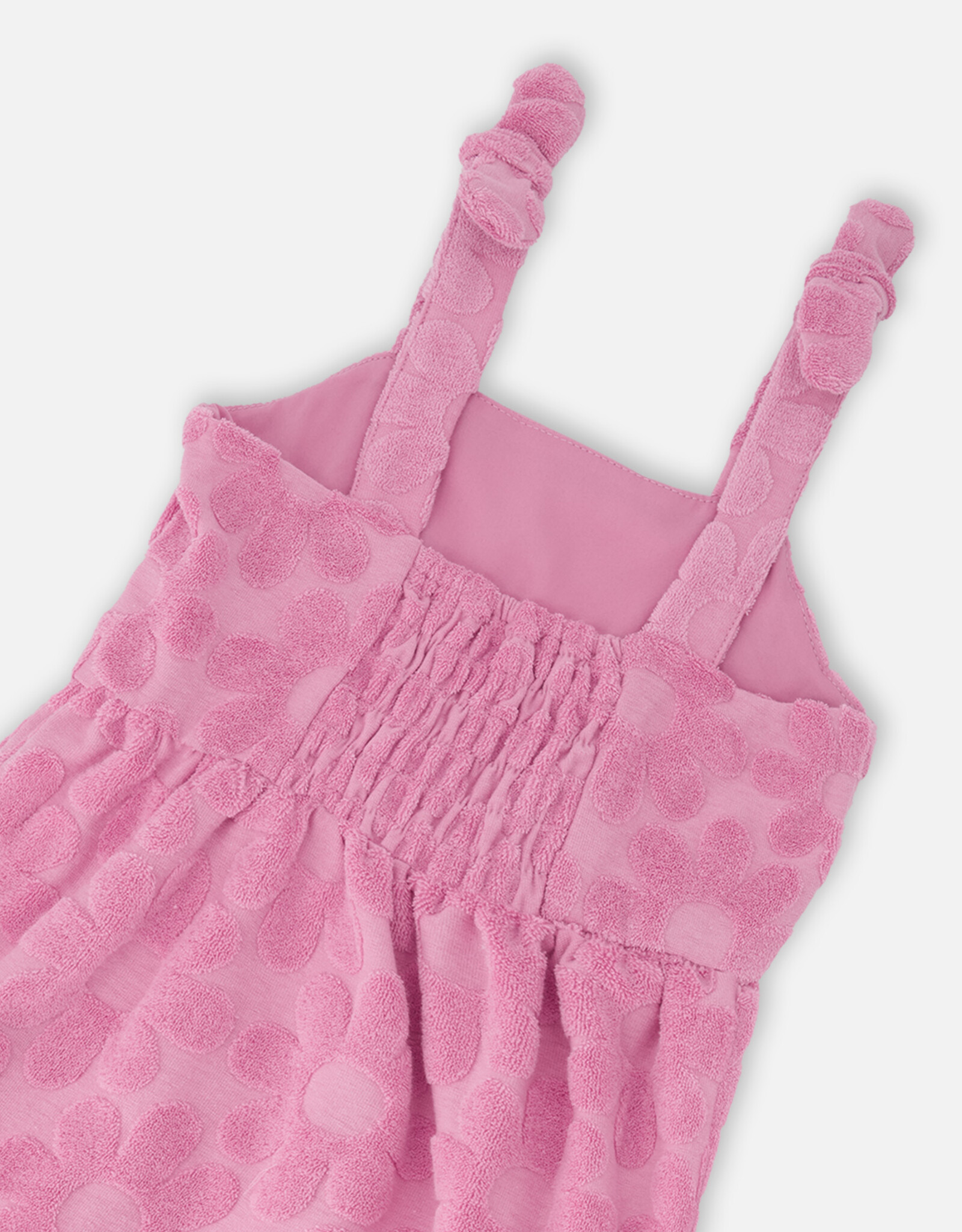 Deux Par Deux Lilac Flowers Beach Dress