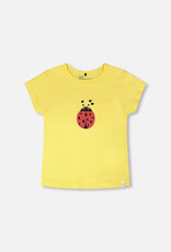 Deux Par Deux Lemon Ladybug T-Shrt