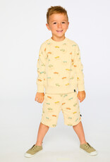 Deux Par Deux Safari Jeeps Terry Sweatshirt