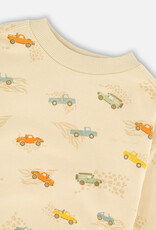 Deux Par Deux Safari Jeeps Terry Sweatshirt
