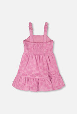 Deux Par Deux Lilac Flowers Beach Dress
