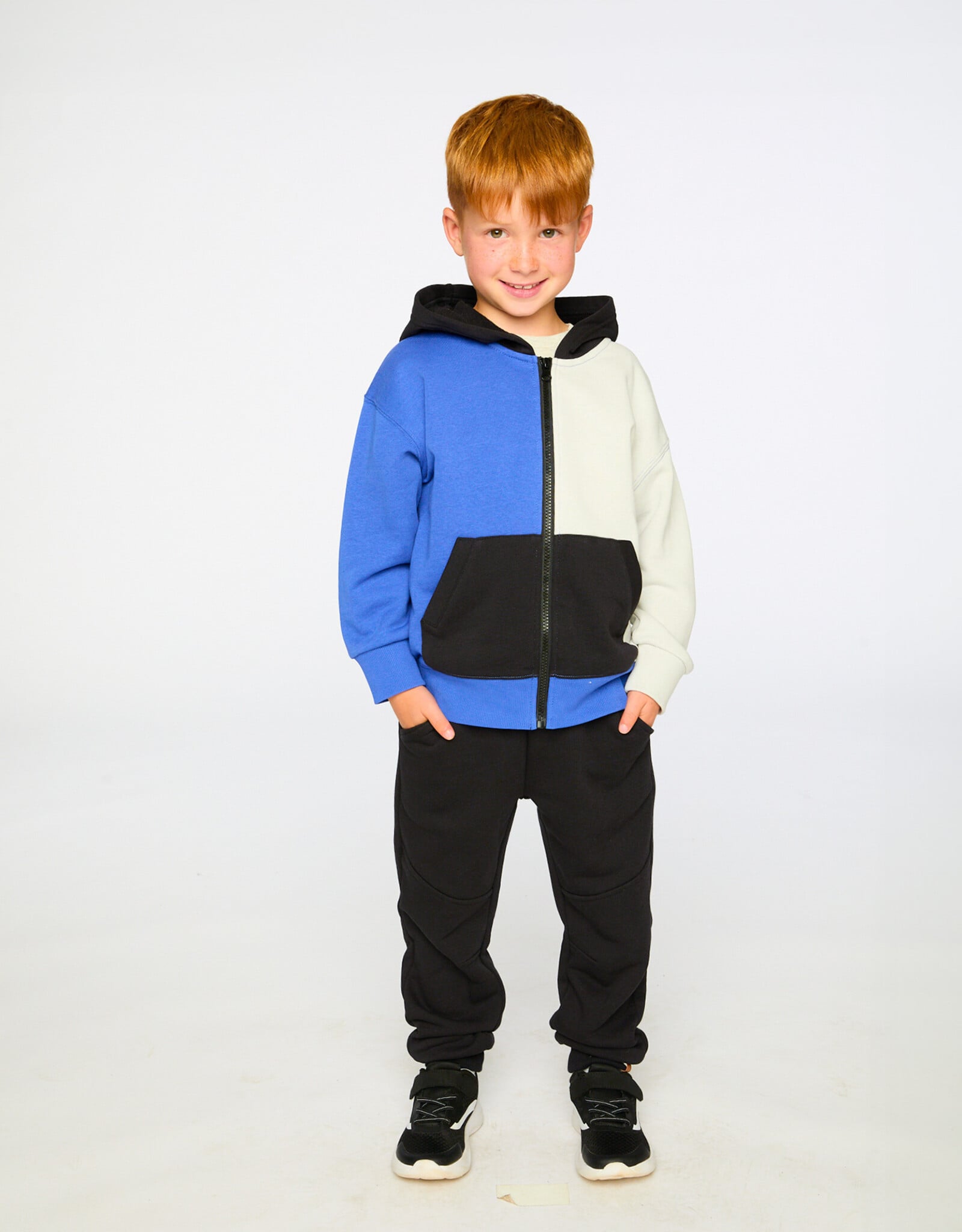 Deux Par Deux Anthracite Sweats with Pockets