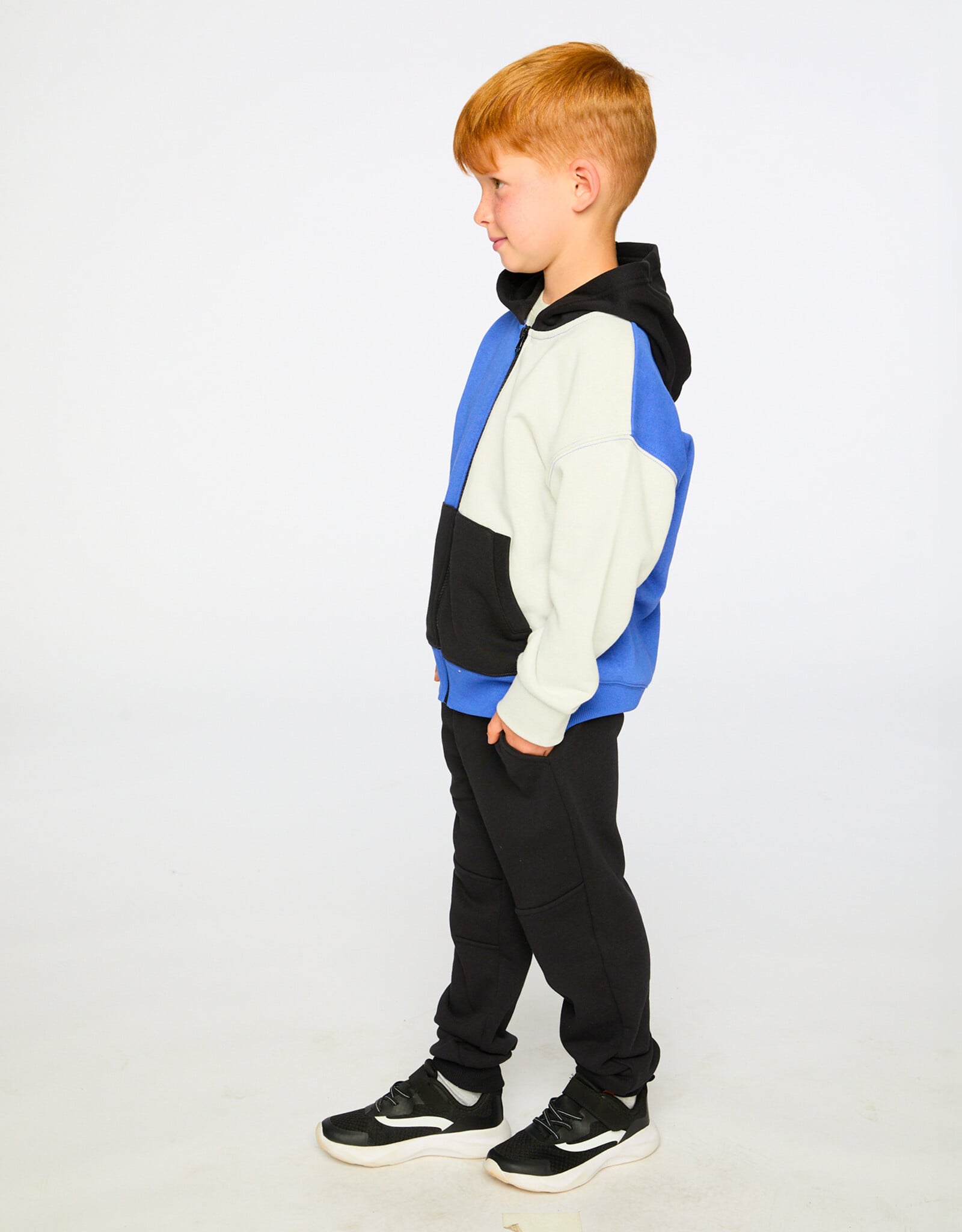 Deux Par Deux Anthracite Sweats with Pockets