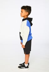 Deux Par Deux Anthracite Terry Shorts Boys