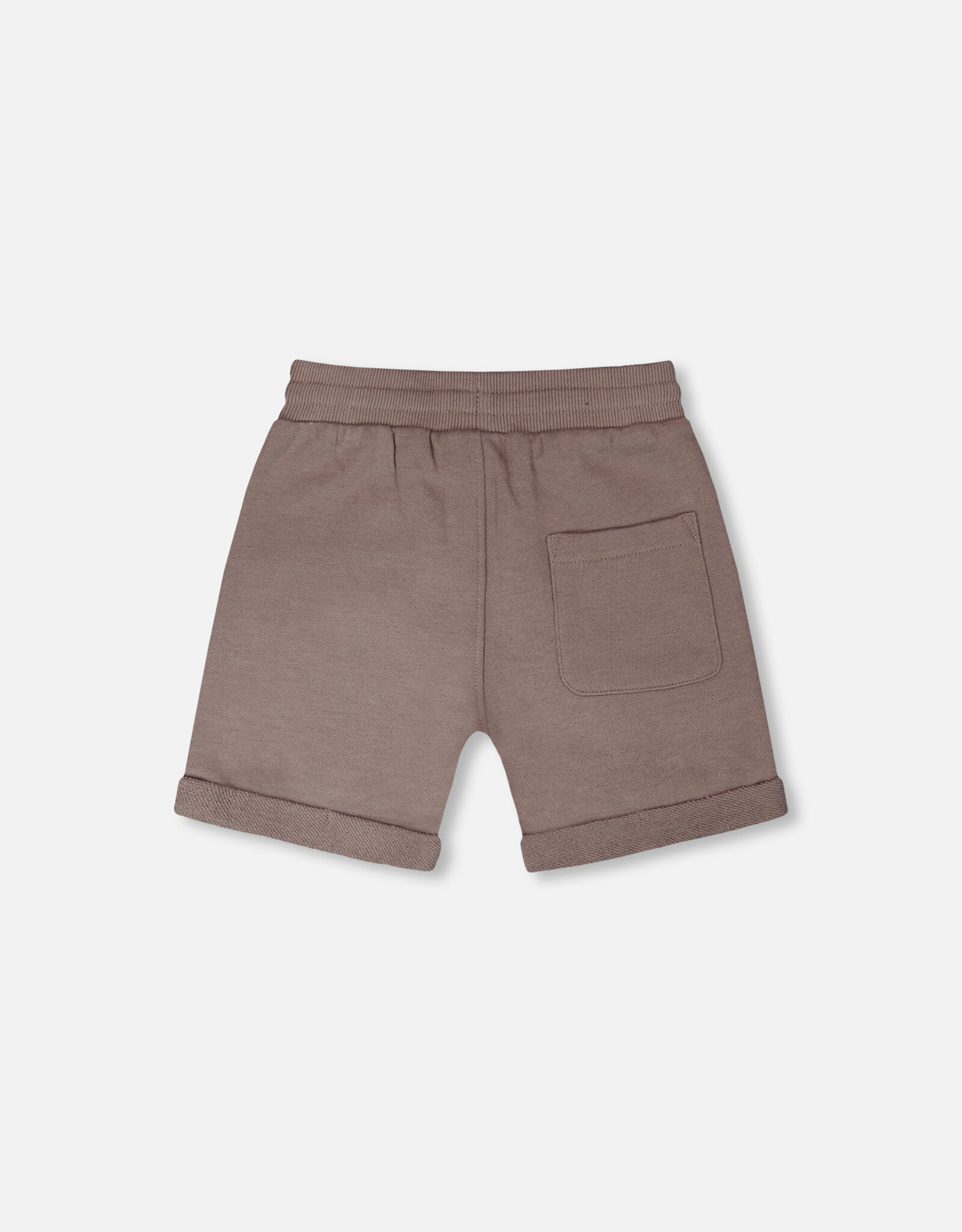 Deux Par Deux Medium Gray Terry Shorts Boys