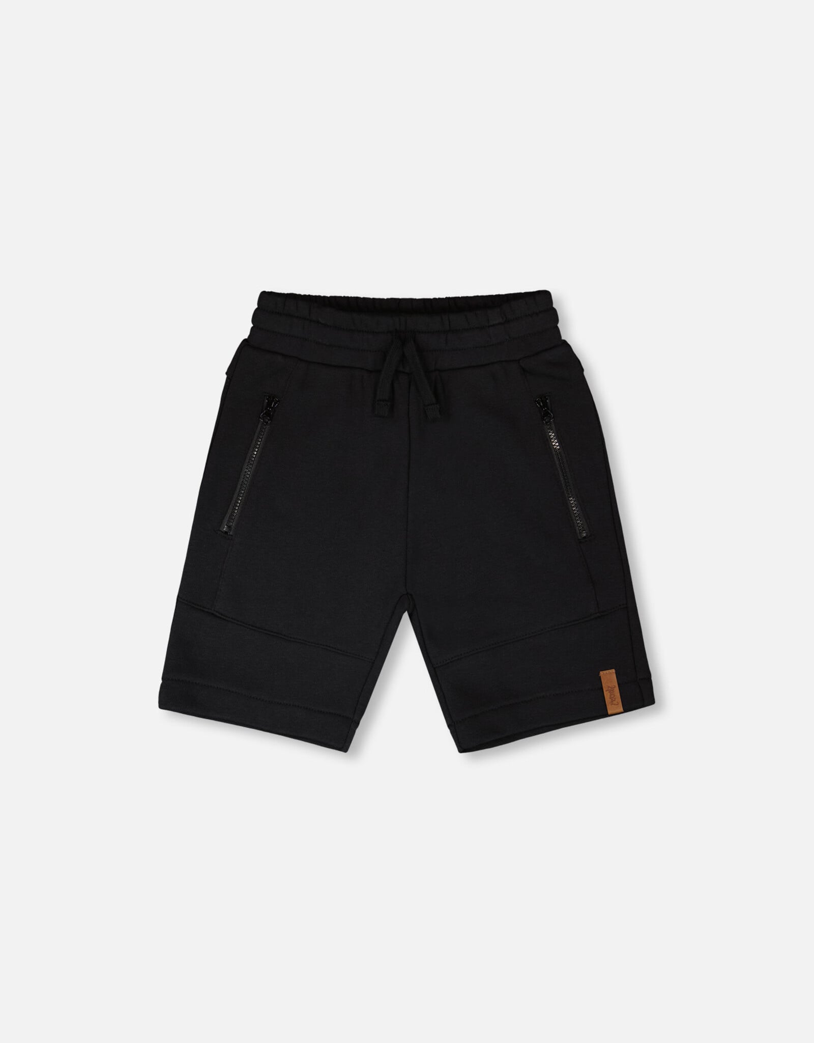 Deux Par Deux Anthracite Terry Shorts Boys