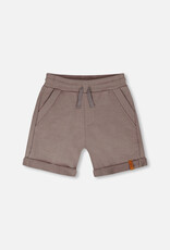 Deux Par Deux Medium Gray Terry Shorts Boys