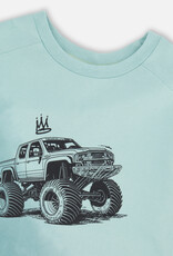 Deux Par Deux Blue Haze Monster Truck T-Shirt